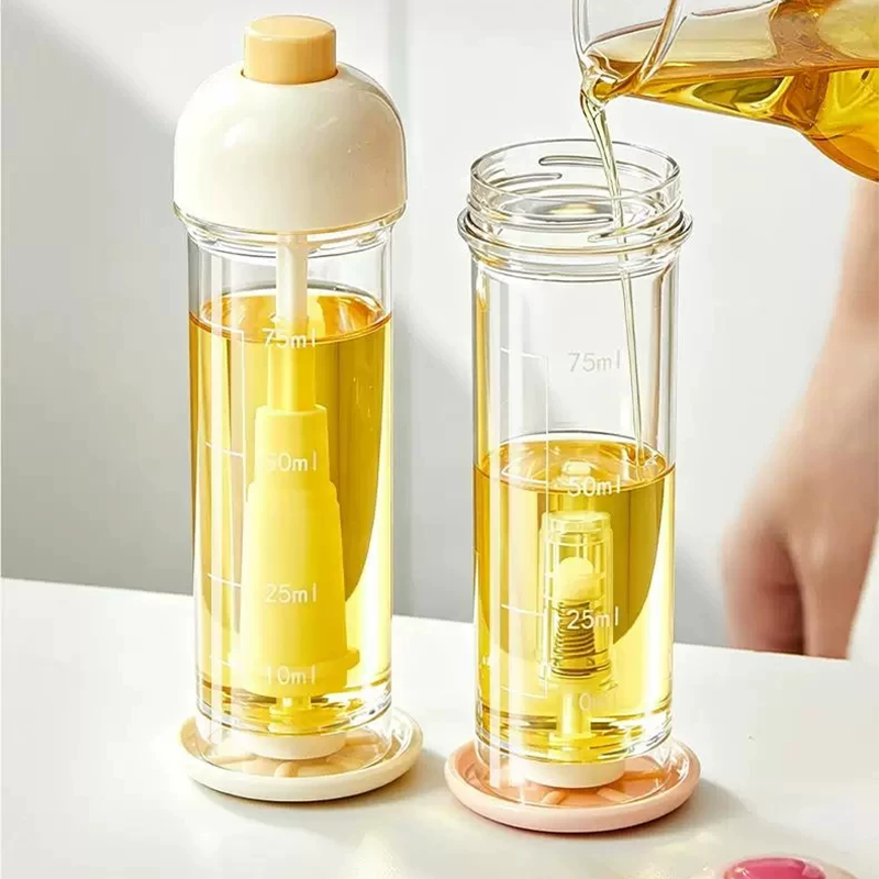 Downward Spray Oil Dispenser Bottle Vertical Mist Mister Precision Control