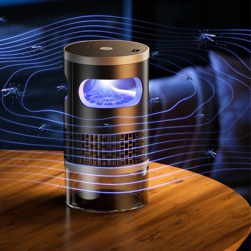 VortexShield · Battery-Upgraded Physical Mosquito Trap & Nightlight