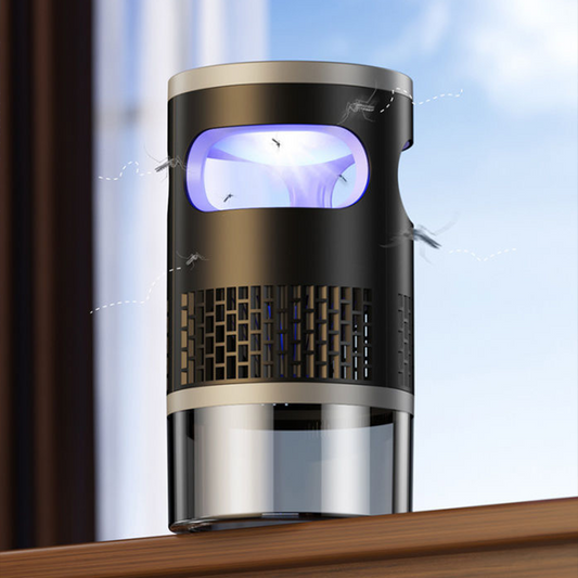 VortexShield · Battery-Upgraded Physical Mosquito Trap & Nightlight