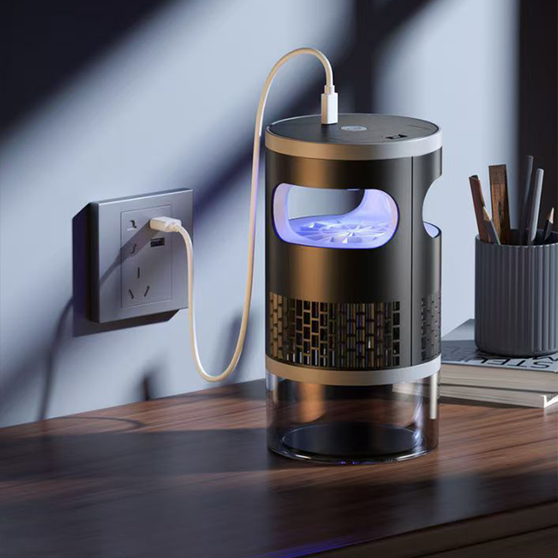 VortexShield · Battery-Upgraded Physical Mosquito Trap & Nightlight
