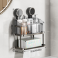 Double-Layer Suction Shelf – Drill-Free Mounting & Strong Load Capacity
