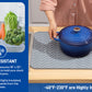 SlopeDrain™ Silicone Draining Mat – Heat-Resistant, Non-Slip & Fast-Dry Design