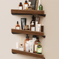 Triangle Bathroom Shelf – No-Drill & Strong Load Capacity
