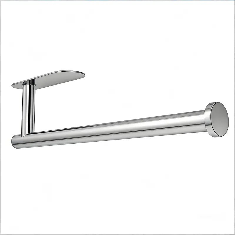 WallFlow™ Stainless Steel Paper Towel Holder for Kitchen, Bathroom & More