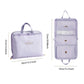 Large-Capacity Travel Clothes Storage Bag: Compartment Design with Handles & Dual Zippers