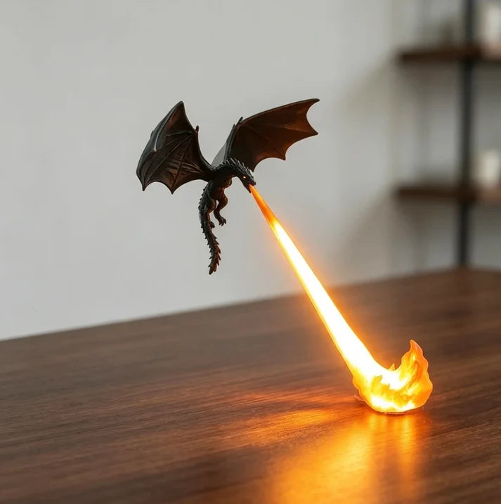 DragonFlare™ Fire-Breathing Dragon Night Light for Fantasy Lovers