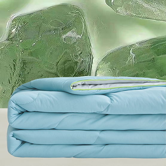 Cool Silk Summer Comforter with Machine Washable Design