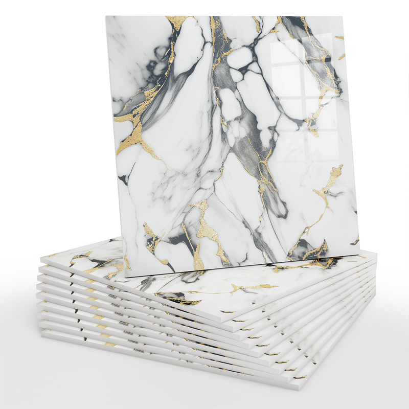 Marble Wall Sticker – Easy Installation, Waterproof & Stain-Resistant