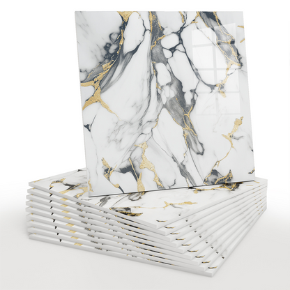 Marble Wall Sticker – Easy Installation, Waterproof & Stain-Resistant