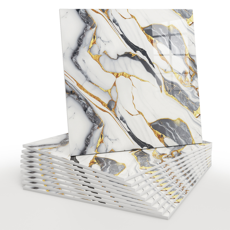 Marble Wall Sticker – Easy Installation, Waterproof & Stain-Resistant