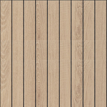 Wood-Grain Waterproof Self-Adhesive Wall Sticker: Easy Installation & Realistic Effect