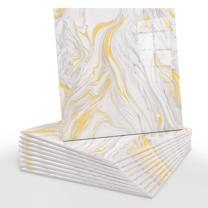 Marble Wall Sticker – Easy Installation, Waterproof & Stain-Resistant