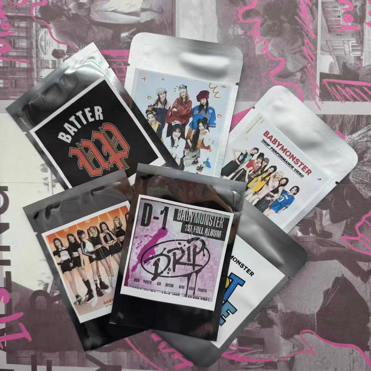 Official K-pop Photocard Mystery Pack – 5 Random Cards