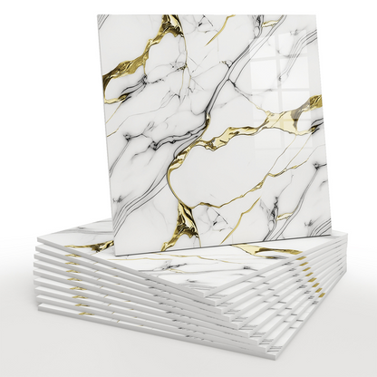 Marble Wall Sticker – Easy Installation, Waterproof & Stain-Resistant