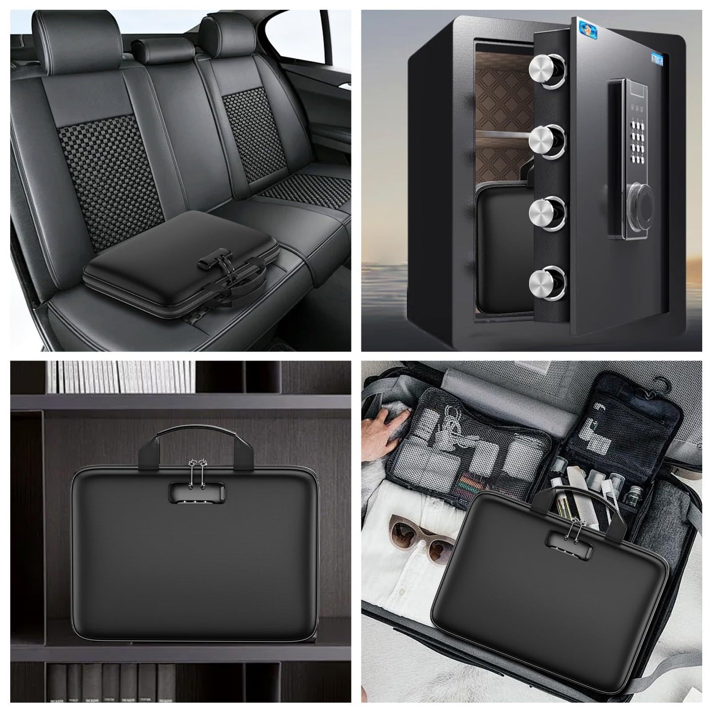 AegisBox · Fireproof Modular File Safe