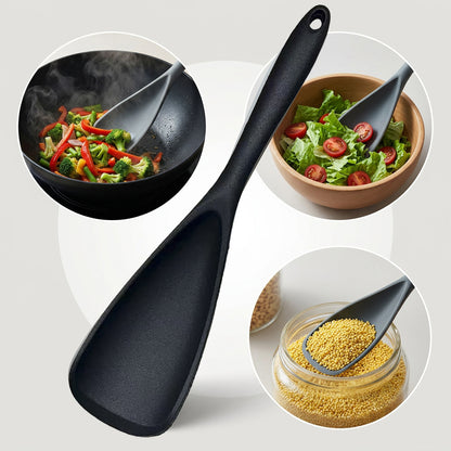 FlexGlow Multi-Use Silicone Duckbill Spatula Spoon — Heavy-Duty Heat-Resistant Kitchen Scraping Master