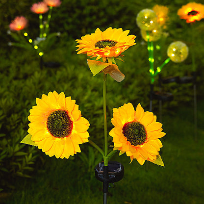 SolarBloom · Intelligent Sunflower Garden Light