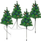 SolarGlow · Solar Christmas Tree Garden Stake Lights Outdoor Holiday Lawn Decorations