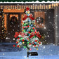 SolarGlow · Solar Christmas Tree Garden Stake Lights Outdoor Holiday Lawn Decorations