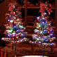 SolarGlow · Solar Christmas Tree Garden Stake Lights Outdoor Holiday Lawn Decorations