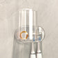 Non-Drill Toothbrush Holder and Cup Set - Hold up to 2 Toothbrushes