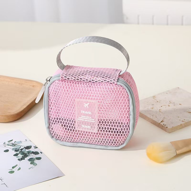 Large Mesh Makeup Bag – Lightweight &Big Capacity