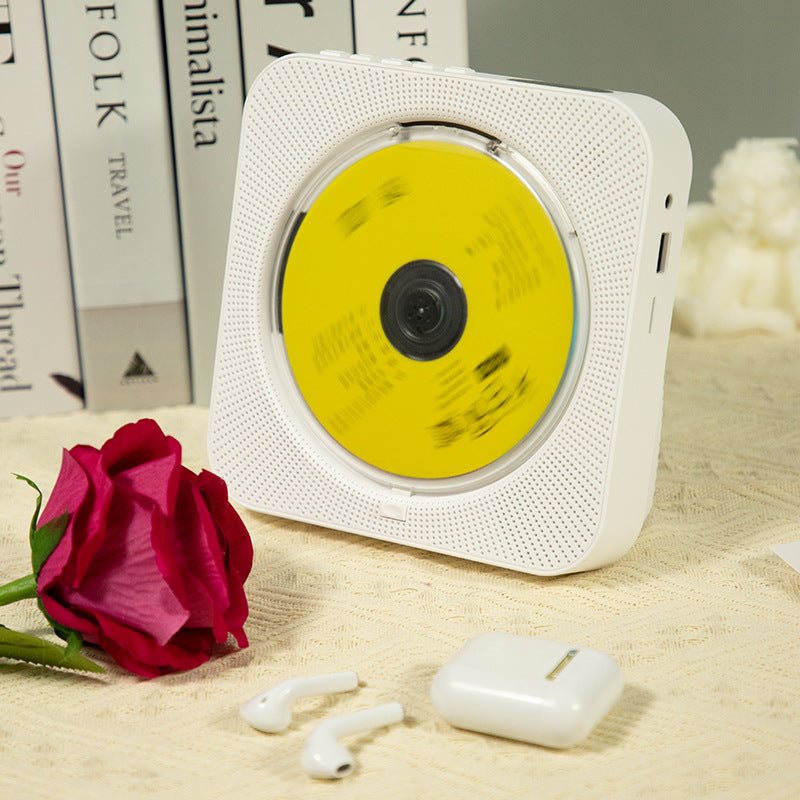 Portable Bluetooth CD Player Rechargeable 2600mAh Desktop Music Player