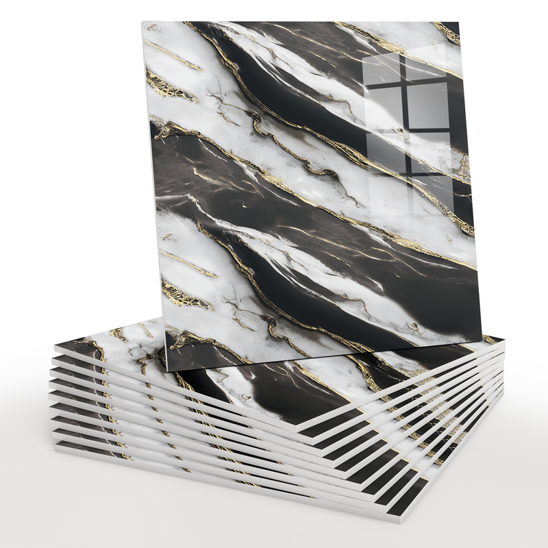 Marble Wall Sticker – Easy Installation, Waterproof & Stain-Resistant