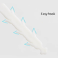 Telescopic Drain Hair Unclogger with Hook and Easy Storage