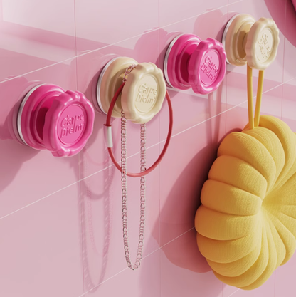 HookMate Creative Suction Cup Hook with Handle – Strong Load-Bearing