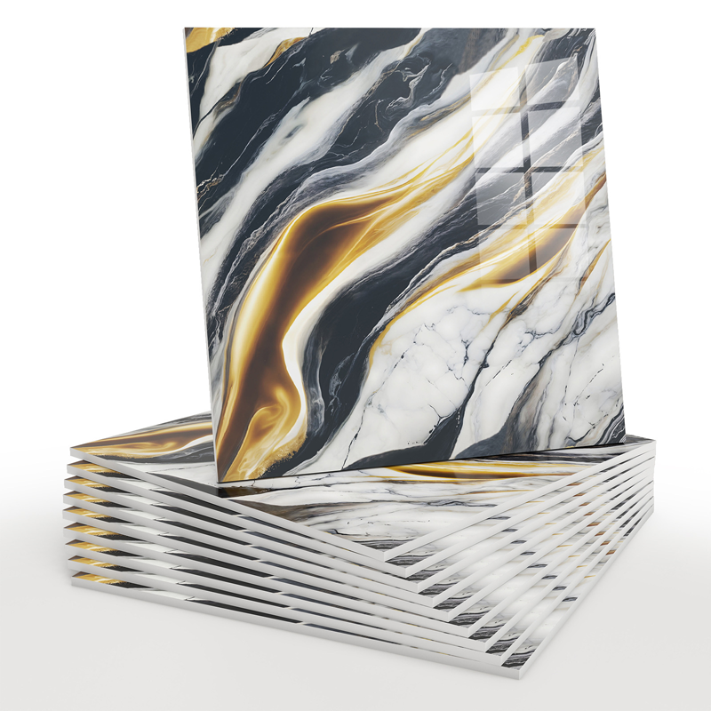 Marble Wall Sticker – Easy Installation, Waterproof & Stain-Resistant