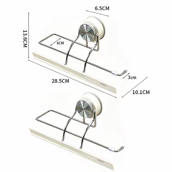 Wall-Mounted Paper Towel Holder with Easy Tear Bar