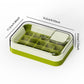 Lidded Silicone Press Ice Cube Trays: Large Capacity, Easy Release & No-Lid Water Injection