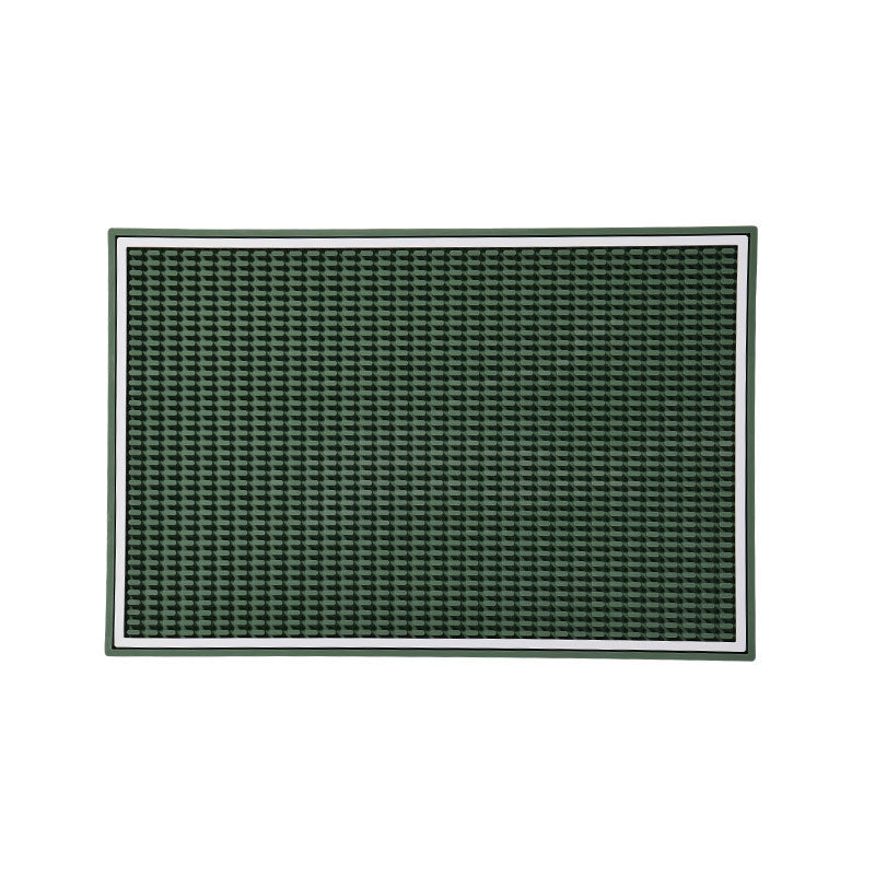 Bar Counter Dish Drying Mat – Quick Drain & Anti-slip and Shock Absorption