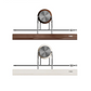Rolluxe™ No-Drill Wall-Mounted Roll Paper Holder – Easy-Tear Design for Kitchen & Bathroom