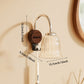 Magnetic Toothbrush and Cup Holder Rack: No-Drill, Multi-Functional Storage