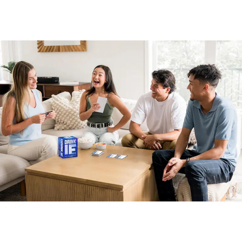 Drink If Adult Drinking Card Game – Hilarious Party Fun with Friends