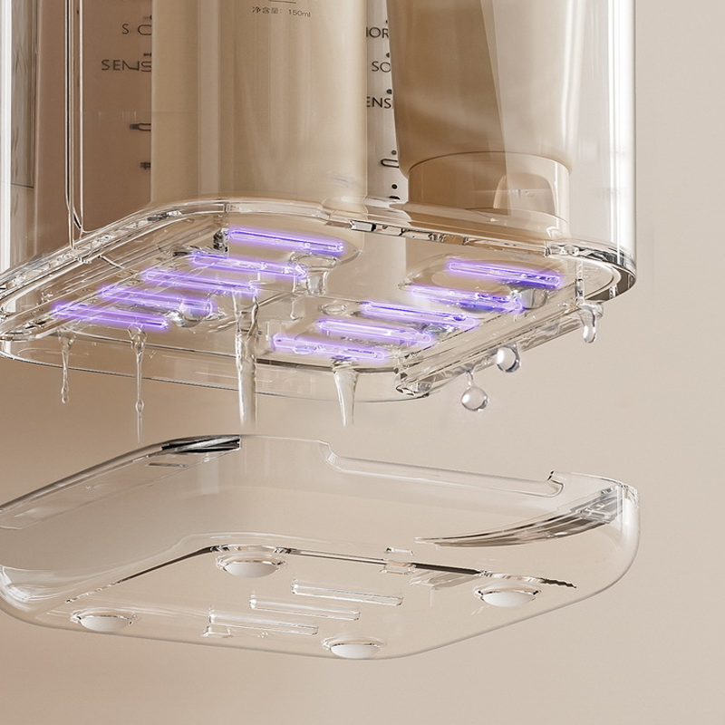 No-Drill Toothbrush Rack – Strong Load-Bearing, Easy Wall Installation