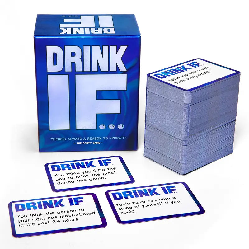 Drink If Adult Drinking Card Game – Hilarious Party Fun with Friends