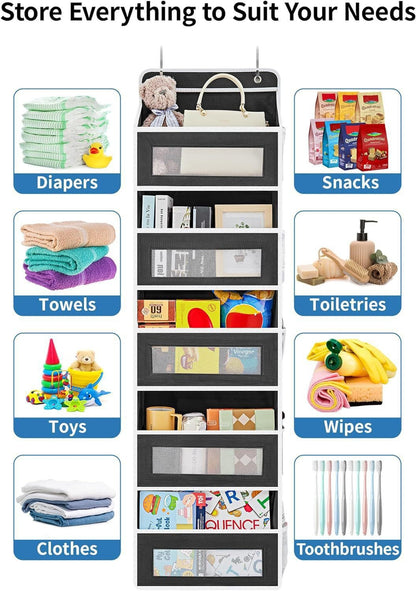 Space-Saving Hanging Organizer for Bedroom, Bathroom & Closet