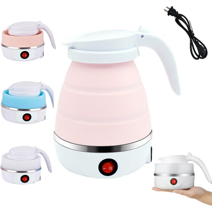 FoldAway Fast Boil Electric Kettle – Quick Heat, Portable Design