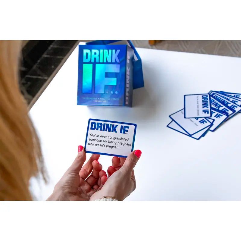 Drink If Adult Drinking Card Game – Hilarious Party Fun with Friends