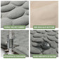 Cobblestone Embossed Bathroom Bath Mat
