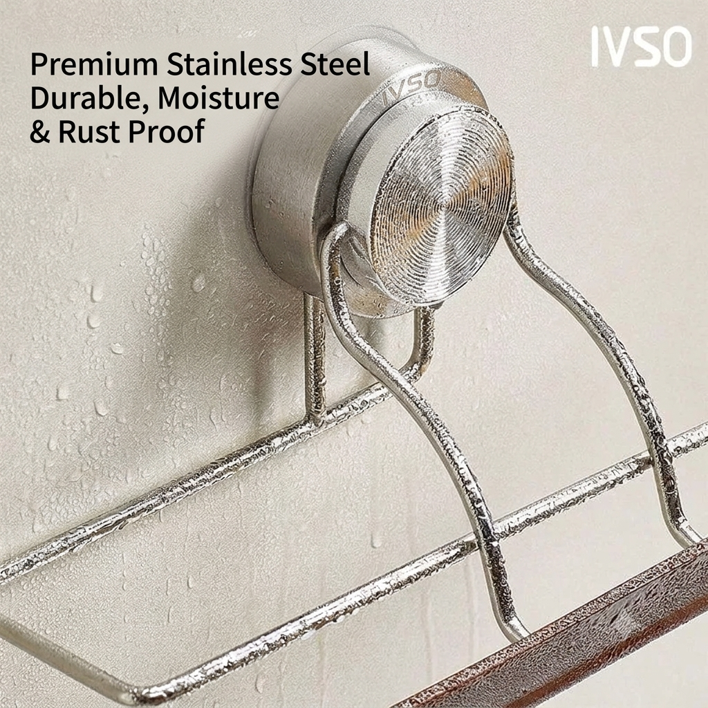 Wall-Mounted Paper Towel Holder with Easy Tear Bar