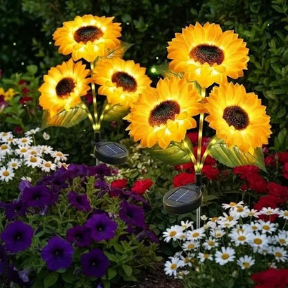 SolarBloom · Intelligent Sunflower Garden Light
