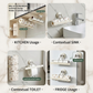 Rolluxe™ No-Drill Wall-Mounted Roll Paper Holder – Easy-Tear Design for Kitchen & Bathroom