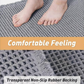 WaffleSoft™ Solid Color Bath Mat – Quick-Dry Absorbent & Non-Slip