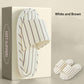 Minimalist Striped Linen Slides - Slip-Resistant & Cozy Feel