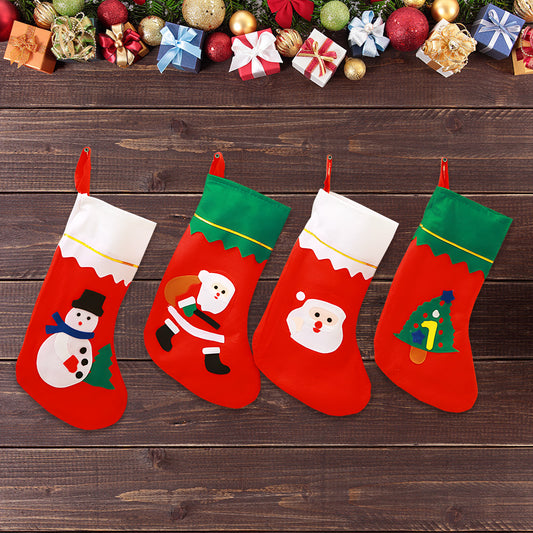 🎅 4Pcs Christmas Stockings Gift Bags🎄