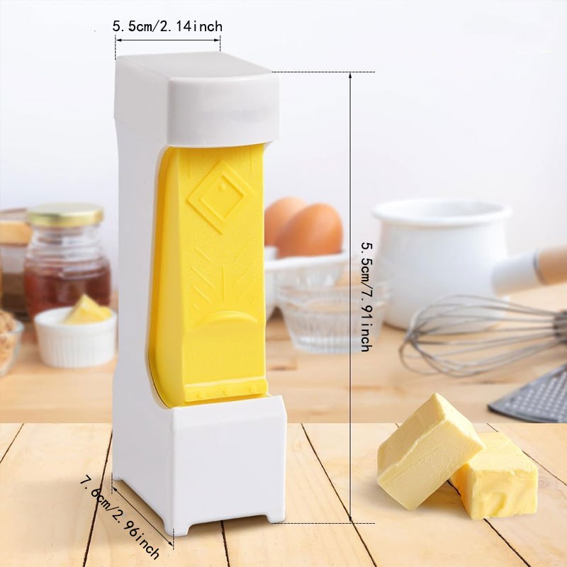 One-Press Butter Slicer with Stainless Steel Blade: Safe, Hygienic & E ...